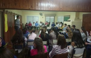 Presentación del proyecto en Escuela Secundaria Nº 6 de Chasicó